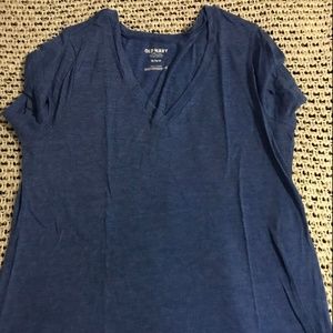 Old Navy Tops - Old Navy Vintage v-neck XL Shirt Blue heather Old Navy Tops - Old Navy Vintage v-neck XL Shirt Blue heather